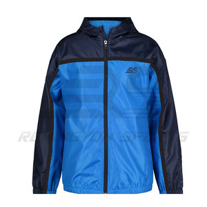 Veste coupe-vent en gros coupe-vent personnalisé imprimé de la meilleure conception pour veste coupe-vent extérieure - Product Image 3