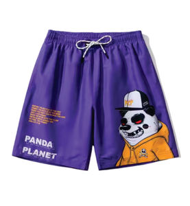 Bañador de talla grande Unisex con cintura elástica de alta calidad, Calzoncillos Bóxer con estampado Digital, a prueba de viento, transpirable, ligero para - Product Image 2