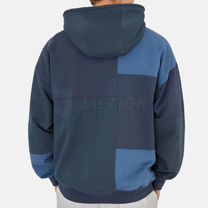 Sudaderas con capucha de gran tamaño para hombre, diseño único más vendido, al por mayor, ropa de calle básica de alta calidad, sudaderas con capucha de gran tamaño para hombre - Product Image 3
