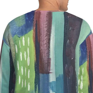 OEM Private Label Sweatshirts à sublimation respirants à manches longues pour hommes/Sweatshirts imprimés très vendus pour un usage décontracté - Product Image 5