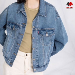 Ryan Pro Gear แจ็กเก็ตยีนส์สำหรับผู้หญิงผ้าสวมใส่สบายระบายอากาศได้ดีออกแบบโลโก้ได้ตามต้องการ - Product Image 2