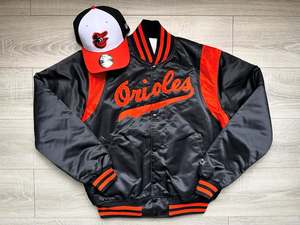 Veste universitaire en soie personnalisée à broder, veste de baseball varsity, veste bomber en satin pour homme, 2026 - Product Image 6