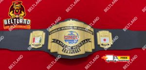 CMLL World Heavyweight Championship Cinturón Adulto Tamaño en Zinc 2mm 4mm - Product Image 2