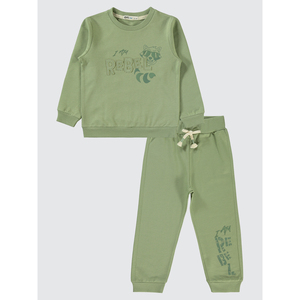 Survêtement textile préscolaire pour garçons Tenue scolaire confortable et élégante - Product Image 1