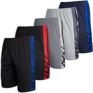 Nouveaux shorts décontractés tendance pour hommes, respirants, avec options personnalisables, couleur unie, logo imprimé, tissu en laine - Product Image 2