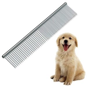 Top qualité chien chat Double face métal rangée dents brosse Instruments vétérinaires - Product Image 3