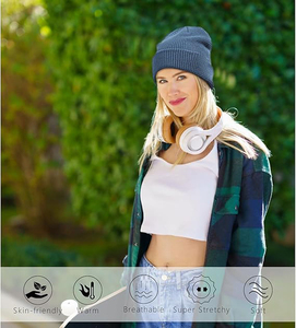 Unisex Custom Brand Unique Cable Knitted Lightweight Stylish <b>Slouch</b> Long <b>Beanie</b> Different Style with Extreme Comfort - Product Image 6