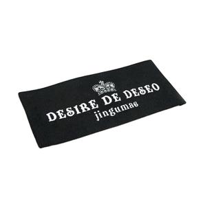 Étiquettes de vêtement tissées écologiques personnalisées, bordure découpée au laser, tissu 100% polyester, étiquettes principales pour le col et autres applications - Product Image 1