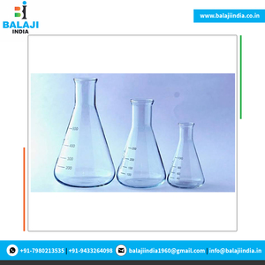 Chất lượng cao 250ml thủy tinh Borosilicate erlenmeyer hình nón <span class=keywords><strong>Flask</strong></span> giá tốt nhất từ balaji Ấn Độ (bi) tùy chỉnh đóng gói có sẵn - Product Image 2
