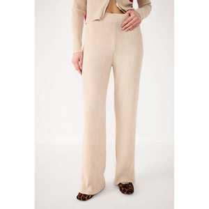 Pantalones Suaves con Cintura Elástica y Acanalado - Product Image 6