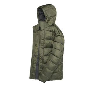 Cremallera de alta calidad, impermeable, a prueba de viento, lavado ácido, poliéster fino/nailon, bolsillo desgastado, chaqueta acolchada Vintage para hombres, Primavera - Product Image 1