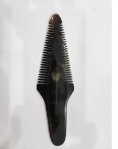 หวีฮอร์นสำหรับเจ้าสาวที่มีด้ามจับหรูหราทำมือสำหรับงานแต่งงานหวีรัดเกล้ารัดผมสไตล์ตะวันตกที่หรูหรา - Product Image 4