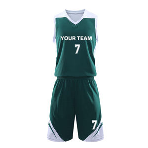 Maillot de basket-ball de haute qualité 100% polyester, design respirant avec style assorti, uniforme de qualité pour les joueurs, sublimation complète - Product Image 3