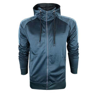 Survêtement deux pièces ajusté personnalisable pour homme, en polaire respirante et à séchage rapide pour l'été, décontracté, imprimé tissé - Product Image 2