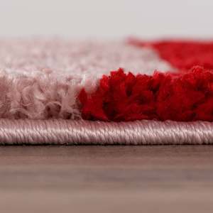 Alfombra moderna Joli Doodle roja y rosa de Netline Home - Product Image 5