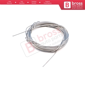 BDP1299-1 10 meter Car Door Hood Trunk Release Locking Latch Bowden Repair <b>Cable</b> AISI 304 Steel Wire Rope 7x7 Stran Diameter 1.2 - Product Image 3