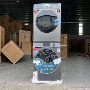 <b>Top</b> New Wholesales Front <b>Loading</b> Washing Machine Stack Kit 12KG Washer+13KG Dryer Dark Grey Support ECO Drive - Product Image 4