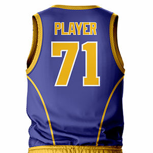 ชุดเครื่องแบบบาสเกตบอลสำหรับผู้ใหญ่ชุดบาสเก็ตบอลแบบระบายอากาศ - Product Image 6