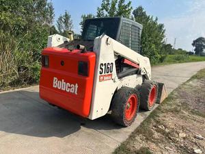 Minicargadora de segunda mano S160/S185 con motor Caterpillar, bomba hidráulica Kawasaki, carga nominal de 50 toneladas, en buen estado - Product Image 3