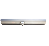 Lampes à mât haut AC LED Zone2 85 de 2 et 4 pieds, étanches IP67, 4833lm, type linéaire, 40W, 3000K/5000K, dimmables pour températures élevées