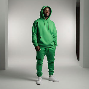 Ropa deportiva para hombre Sudadera con capucha de invierno Pantalones de chándal Conjuntos de Jogger Jersey Chándal con capucha y pantalones de chándal - Product Image 6