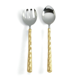 Servidores de ensalada de lujo sostenibles modernos, bodas de acero con espejo, cenas, fiestas, regalos de inauguración de la casa, ambiente pulido, estilo de vida - Product Image 5