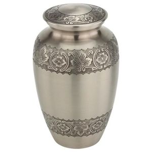 Urne funéraire en laiton de qualité supérieure pour adulte, style américain, décoration de table, personnalisée avec impression Meena, nouveau logo intérieur incroyable - Product Image 3