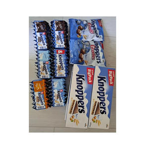 Wholesale Knoppers <b>Chocolate</b> Assorted Flavors Classic <b>Peanut</b> Yogurt And Black And White In 25g Bars 48 Count Master Cartons - Product Image 3