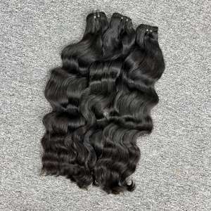 ผมแท้100% เป็นลอนคลื่นธรรมชาติผมดิบจากกัมพูชา - Product Image 3