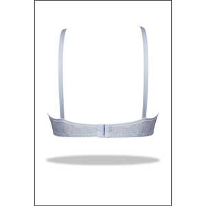 Sujetador de algodón de punto diario de lujo negro - Product Image 2