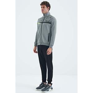 Conjunto Deportivo para Hombre Harry Grey Melange - Negro, Corte Estándar - 85197 - GB melange/negro - Product Image 4