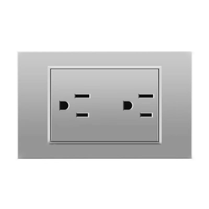 <span class=keywords><strong>Presa</strong></span> a Muro Doppia per Casa, 6 Pin, Standard Americano, <span class=keywords><strong>Presa</strong></span> di <span class=keywords><strong>Corrente</strong></span> a Muro - Product Image 3