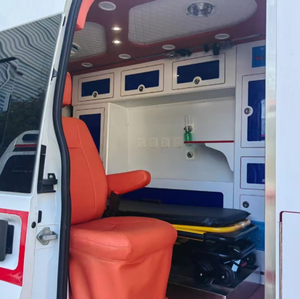Ambulances JMC d'occasion à transmission manuelle, type Ward, équipement médical, norme Euro 5, longueur 3-8m, pour patients d'urgence - Vente chaude - Product Image 2