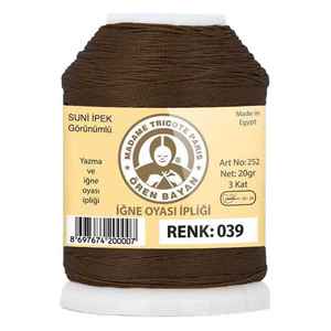 Ören Fils à coudre en soie artificielle pour femme 20g Couleur 039 - Product Image 1