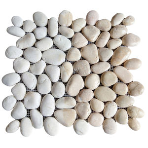 Baldosas de Piedra Natural Esmaltada Blanca, Acabado Mate Rústico, 100 mm, 300x300 mm, para Uso Exterior, Ladrillo Refractario, Aislamiento Térmico de Fábrica, Antideslizante - Product Image 1