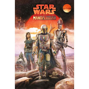 Modern Style the Mandalorian Crew <b>Poster</b> Wall Decor Material Paper - Product Image 1