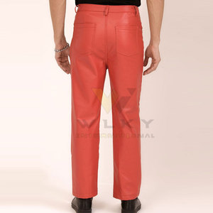 กางเกงหนังผู้ชาย เนื้อผ้าทนทาน แข็งแรง ตัดเย็บสบาย ดีไซน์เหนือกาลเวลา เหมาะสำหรับกิจกรรมกลางแจ้ง - Product Image 3