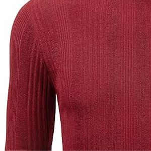 Pull en tricot de bonne qualité Pull d'hiver à col rond en polyester Pull en tricot surdimensionné personnalisé - Product Image 5