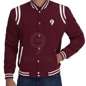 Veste Letterman pour hommes avec couche extérieure durable et intérieur doux pour le sport et le style urbain - Product Image 2
