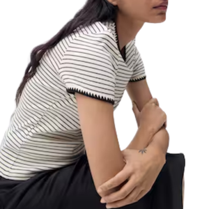 Colecciones de Verano 2025 al por Mayor: Camisetas Casuales de Mujer, Holgadas, Finas, de Secado Rápido, con Estampado Floral, Logotipo Personalizado, 100% Algodón - Product Image 5