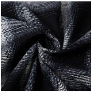 Camisas de Franela para Motociclistas al por Mayor Directo de Fábrica, 100% Algodón, Etiqueta Personalizada, Estilo Clásico Leñador, Lavado Vintage a Cuadros, Otoño - Product Image 3