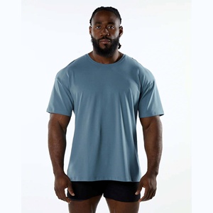 OEM venta al por mayor 100% poliéster hombres camisetas de impresión personalizada de secado rápido en blanco liso sublimación para deporte gimnasio correr color blanco - Product Image 1