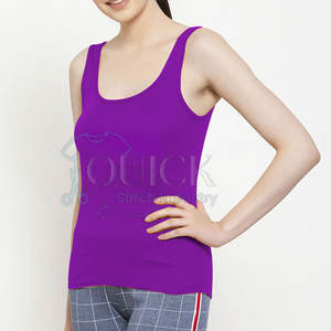 Custom <b>Ladies</b> Gym Workout <b>Tank</b> <b>Top</b> Breathable Fitness Stringer Vest for Yoga Casual Style Front Active Women's Yoga <b>Tank</b> <b>Tops</b> - Product Image 3