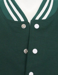 Veste universitaire en toile unisexe à design personnalisé, vente en gros, broderie en chenille pour hommes, veste de baseball, lettreman, surdimensionnée, hiver - Product Image 6