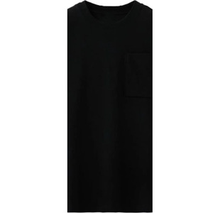 เสื้อยืดลำลองผู้ชายไซส์ใหญ่ สีดำ ปักโลโก้คุณภาพสูง ปรับแต่งได้ น้ำหนัก 220 กรัม ผ้าฝ้ายออร์แกนิค 100% - Product Image 3