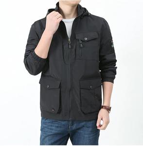 El más vendido al aire libre cortavientos impermeable correr ropa de entrenamiento personalizado hombres chaqueta cortavientos - Product Image 5