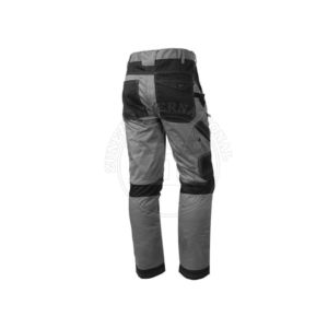 Pantalon de travail de sécurité noir à haute visibilité, classe 1 ANSI, logo personnalisé, coupe-vent, réfléchissant, avec LED clignotante - Product Image 2
