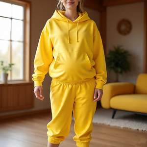 Sweat à capuche et pantalon de survêtement pour femmes Survêtement de maternité pour femmes Grossesse Allaitement Jogging zippé Survêtement pour femmes - Product Image 6