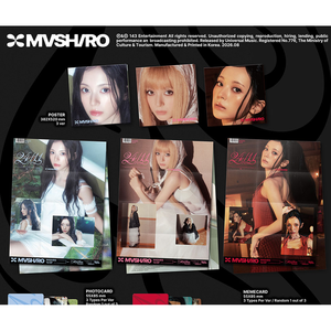 [SET] ASHIRO - 24/11 1st EP อัลบั้ม 3 เวอร์ชั่น โปสเตอร์ + ชุดพวงกุญแจ - Product Image 5