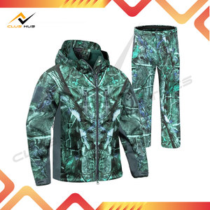 Ensemble veste et pantalon de chasse pour homme, imperméable, respirant, en toile, doublure chaude, imprimé camouflage, vêtements de chasse d'extérieur - Product Image 5